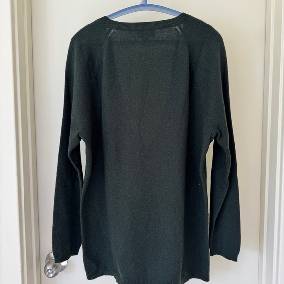 Aqua green cashmere sweater - Picture 2 of 8